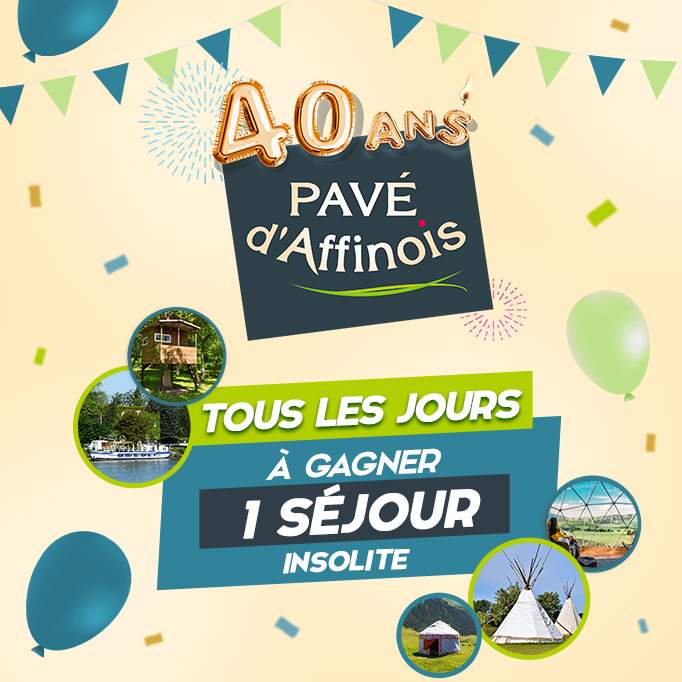 A vous de jouer avec Pavé d'Affinois !